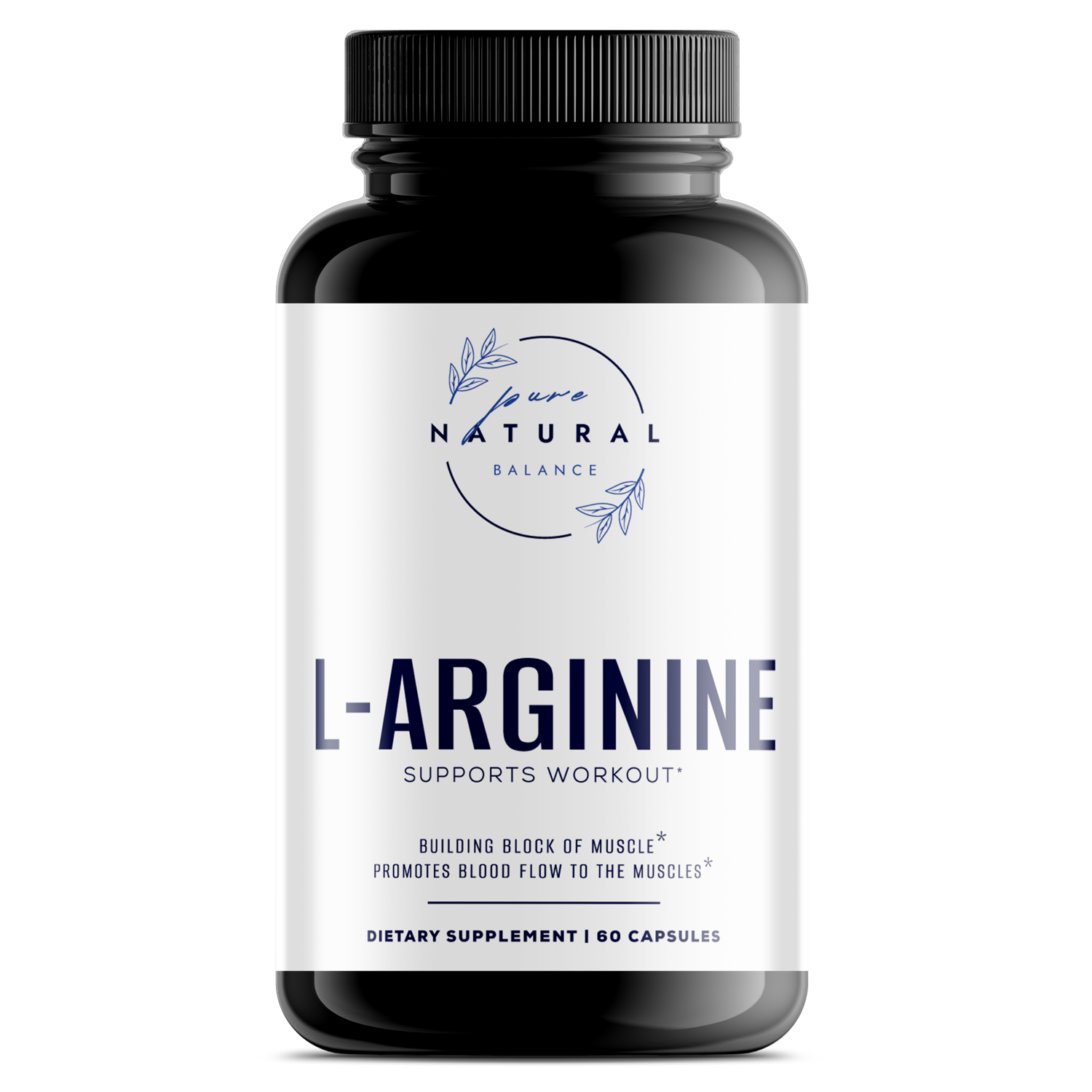 L-Arginine Capsules-Pure Natural Balance