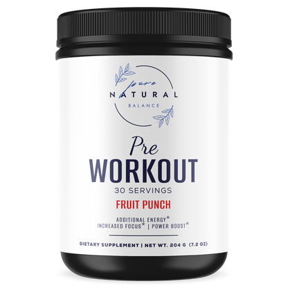 Pre Workout (Fruit Punch)-Pure Natural Balance