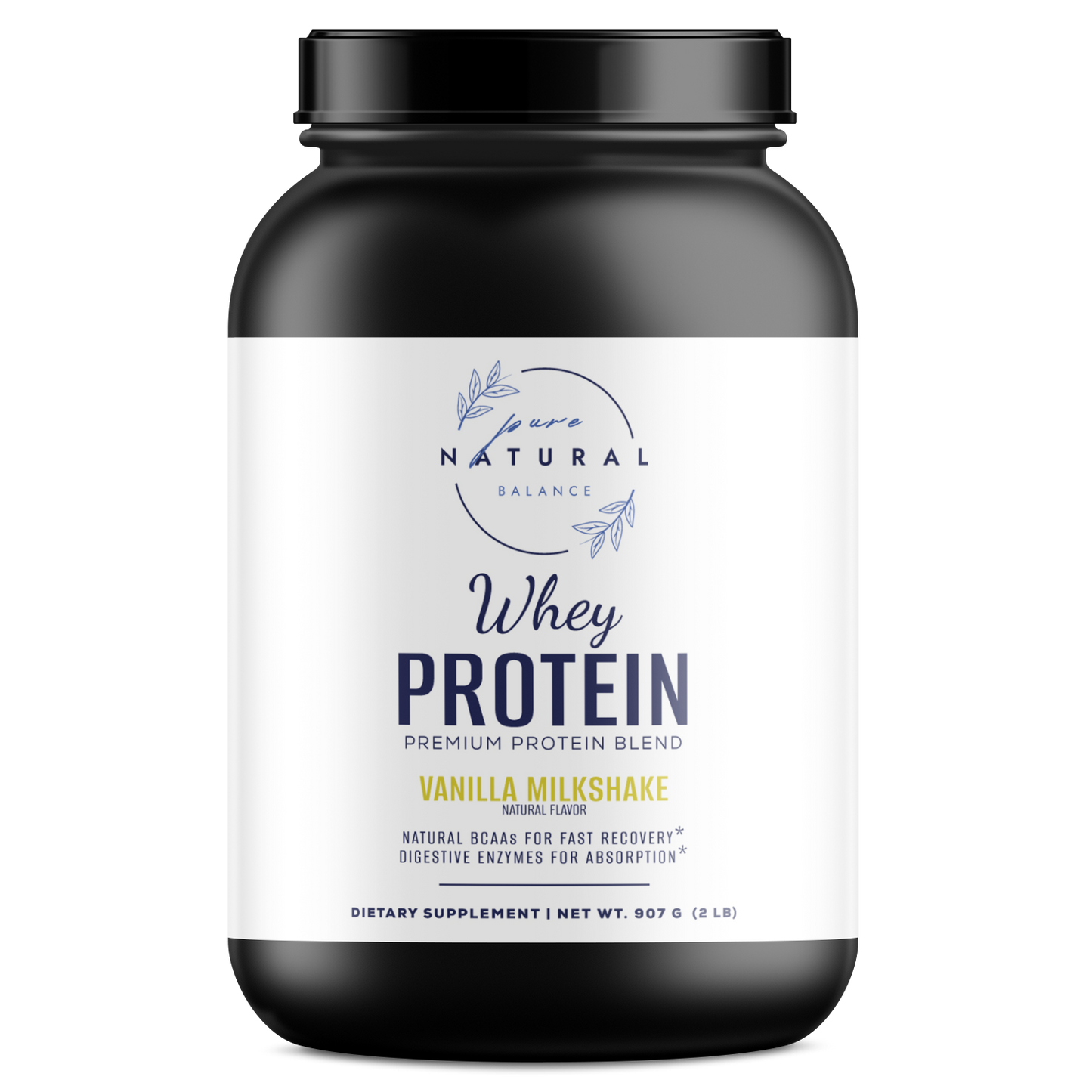 Whey Protein (Vanilla Milkshake)-Pure Natural Balance