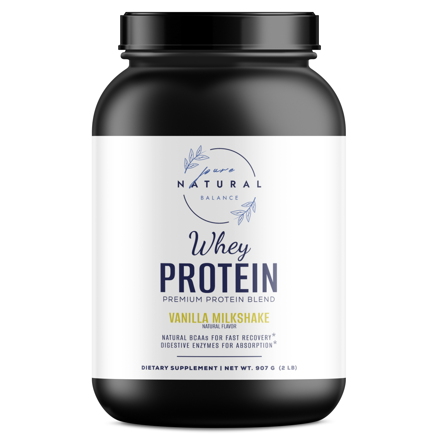 Whey Protein (Vanilla Milkshake)-Pure Natural Balance