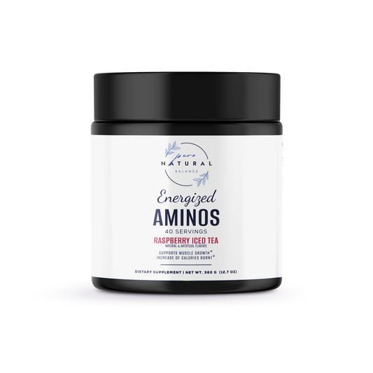 Energized Aminos (Raspberry Iced Tea)-Pure Natural Balance