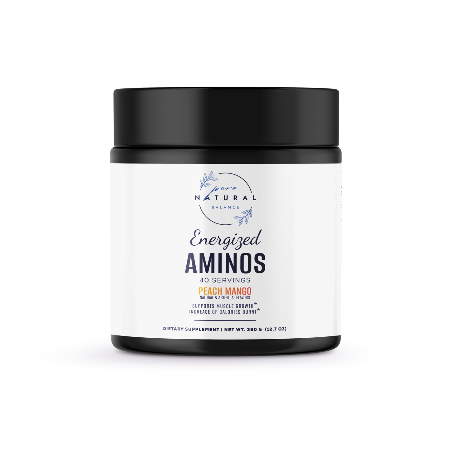 Energized Aminos (Peach Mango)-Pure Natural Balance