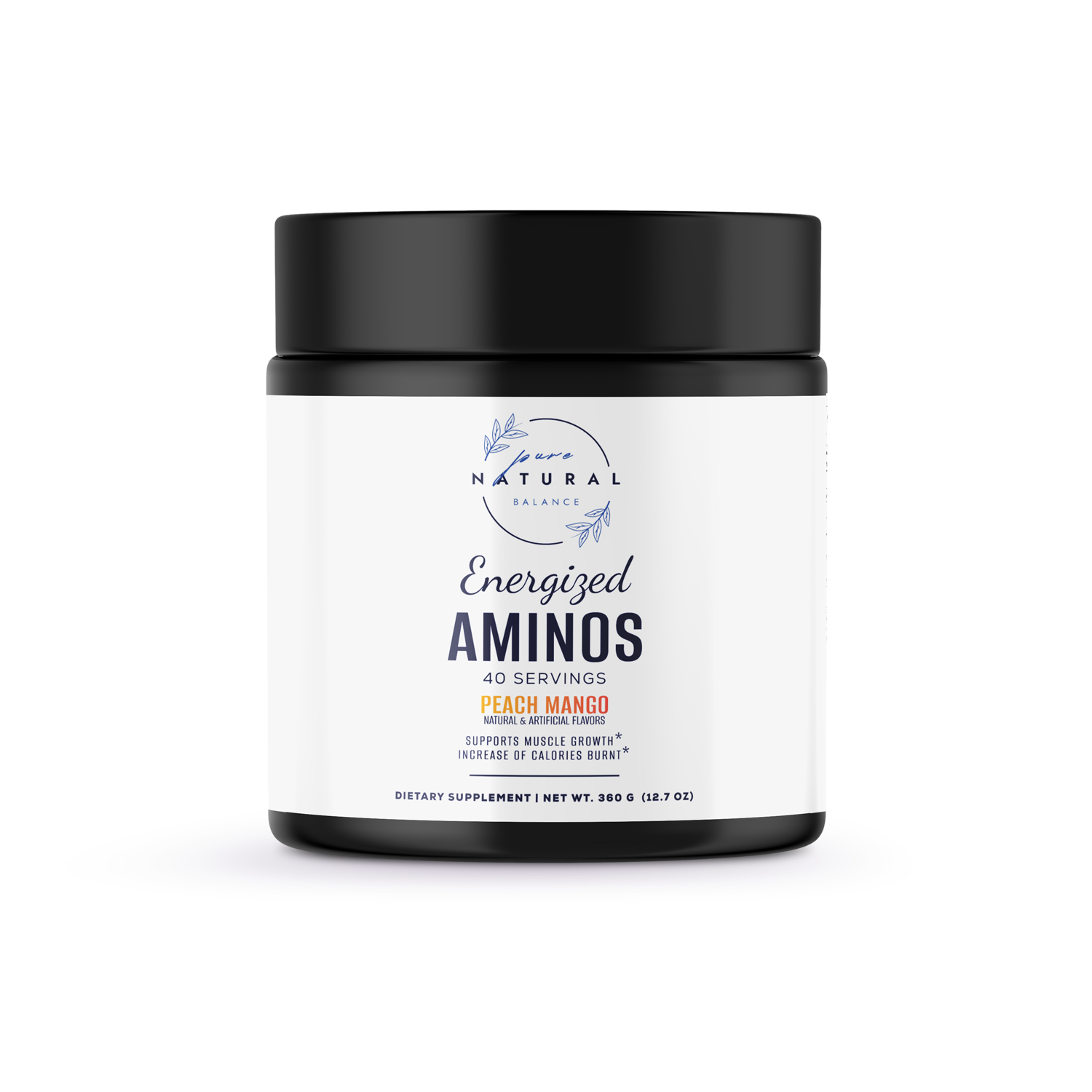 Energized Aminos (Peach Mango)-Pure Natural Balance