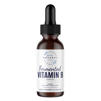 Fermented Vitamin B Complex - 2 fl oz-Pure Natural Balance