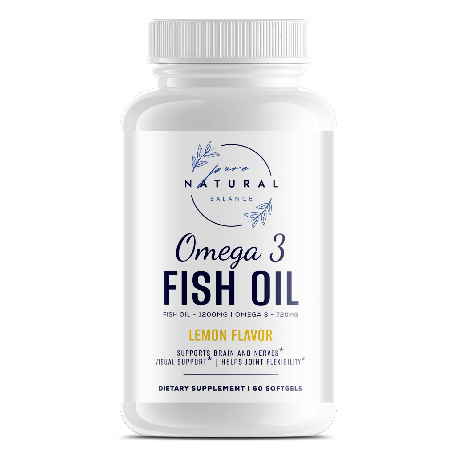 Omega 3 Fish Oil-Pure Natural Balance