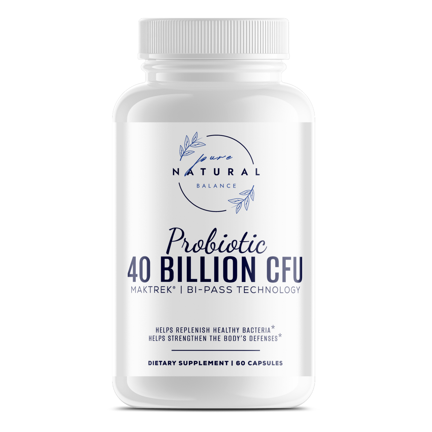 Probiotic 40 Billion CFU-Pure Natural Balance