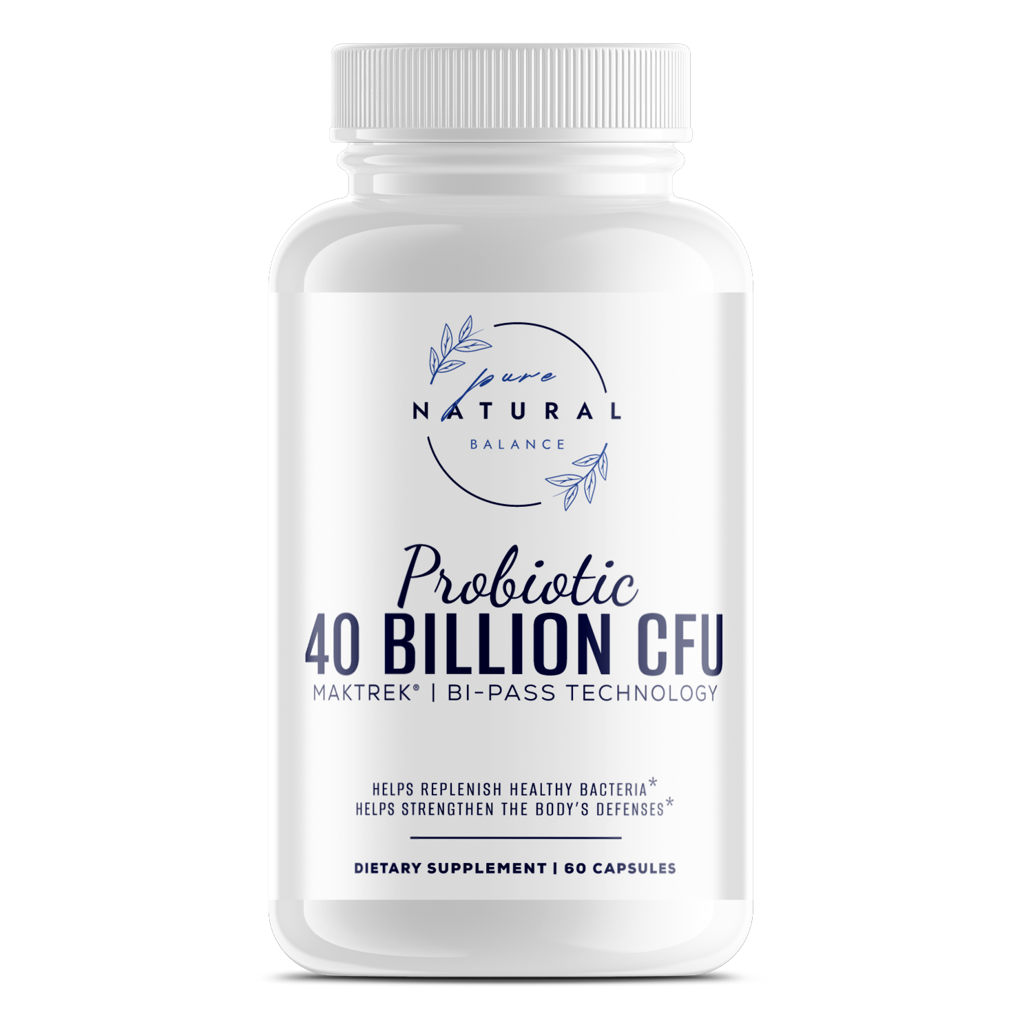 Probiotic 40 Billion CFU-Pure Natural Balance