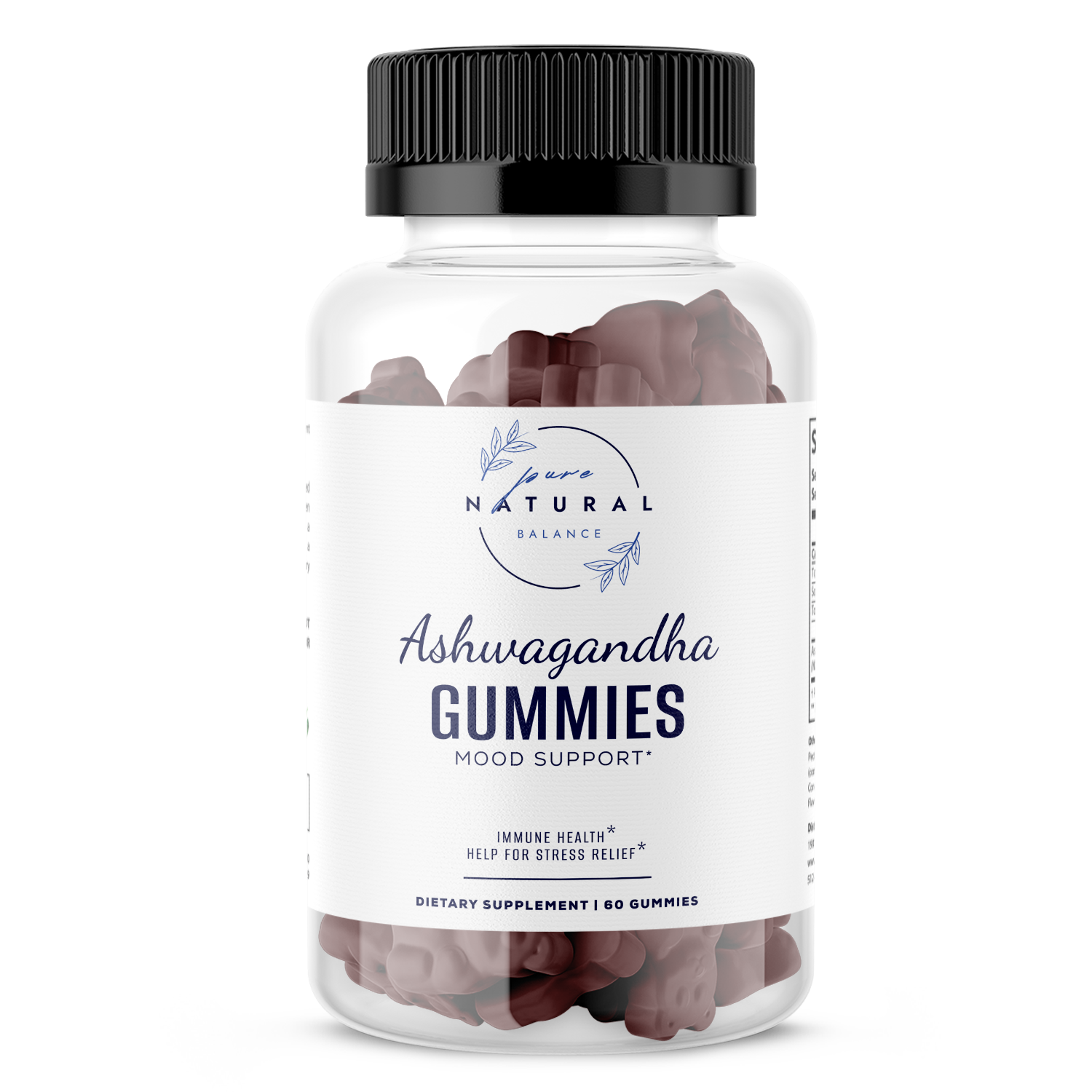 Ashwagandha Gummies-Pure Natural Balance