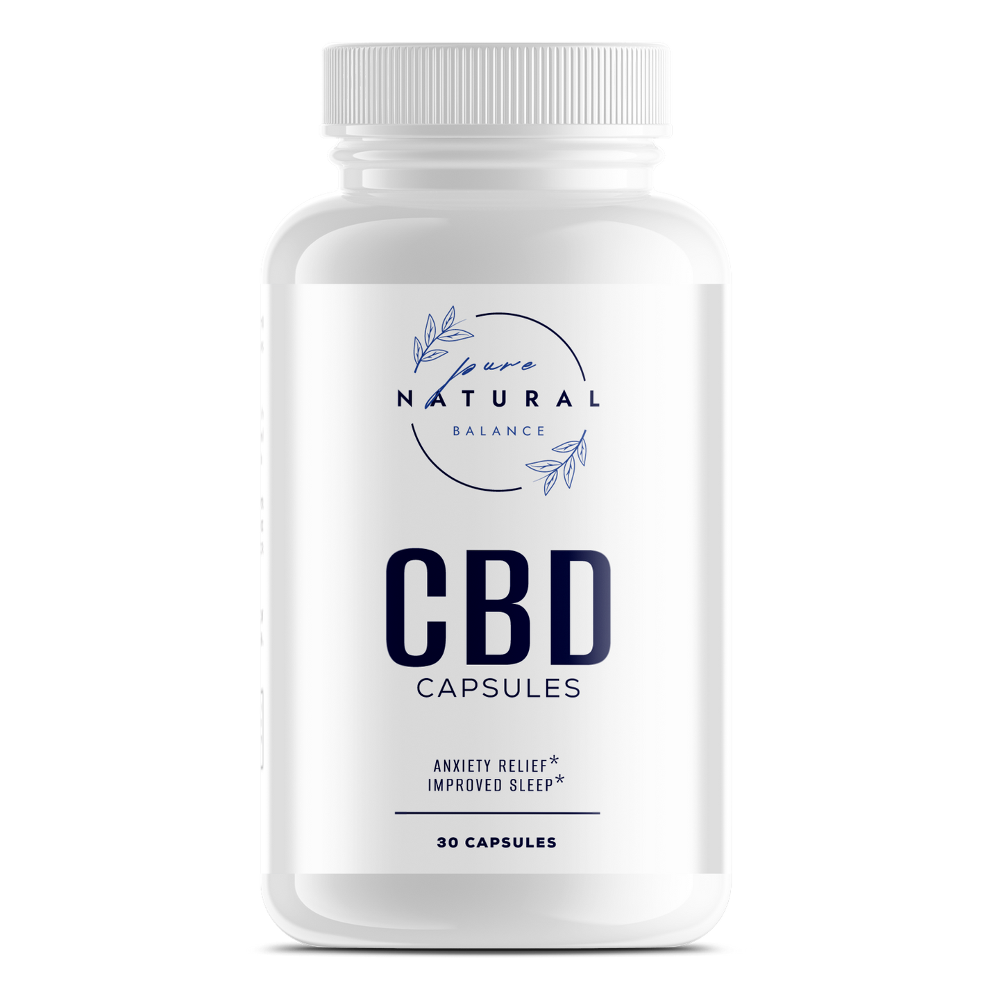 CBD Capsules - 300mg (30 capsules)-Pure Natural Balance