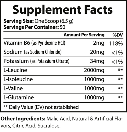 BCAA (Lemon Lime)-Pure Natural Balance