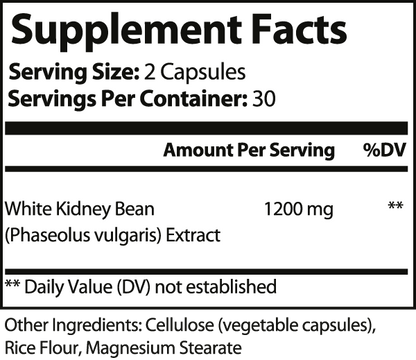 White Kidney Bean (Carb Block)-Pure Natural Balance