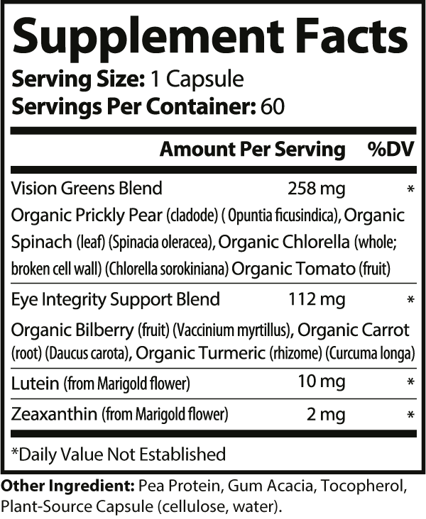 Vision & Eye Support Plus-Pure Natural Balance