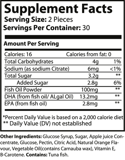 Omega-3 Gummies-Pure Natural Balance